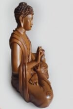 26" Calm posture Buddha comes in natural colour. - Image 2