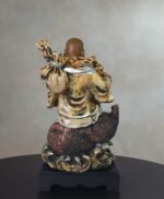 12" Money Potli (cloth sack) Buddha - Image 4