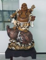 12" Money Potli (cloth sack) Buddha - Image 3
